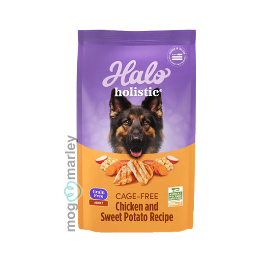 Halo Holistic Adult Dog Grains Cage-Free Chicken & Sweet Potato