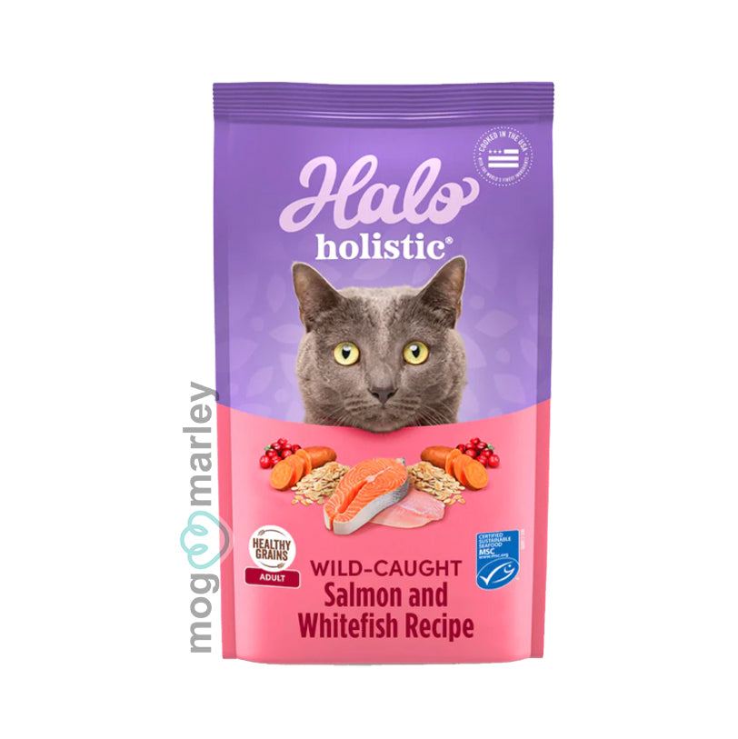 Halo Holistic Adult CAT Wild-Caught Salmon & Whitefish Recipe