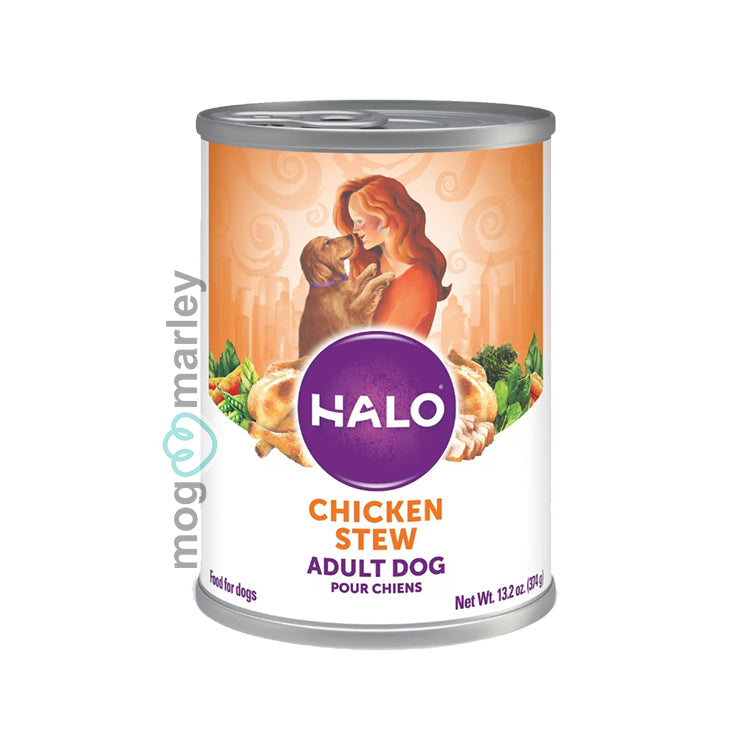 Halo Holistic Chicken Stew Adult Canned Dog Wet Food